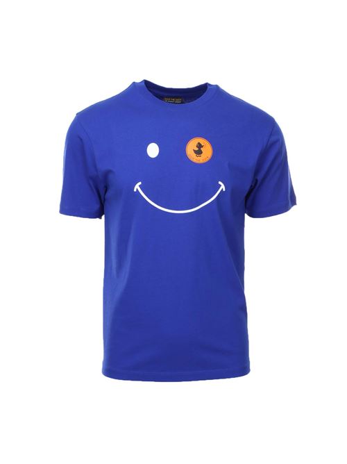 Smile print half sleeve T-shirt Save The Duck | T-Shirt | DT1197MBESY190049